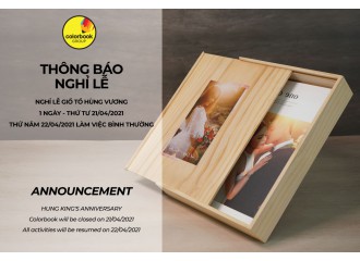 NGHỈ LỄ GIỔ TỔ HÙNG VƯƠNG -Thứ Tư 21/04/2021
